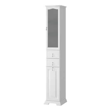 Пенал Opadiris Риспекто 30, цвет белый матовый, правый, 00-00005833
