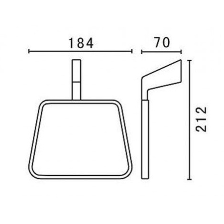Полотенцедержатель Art&Max AM-E-4180