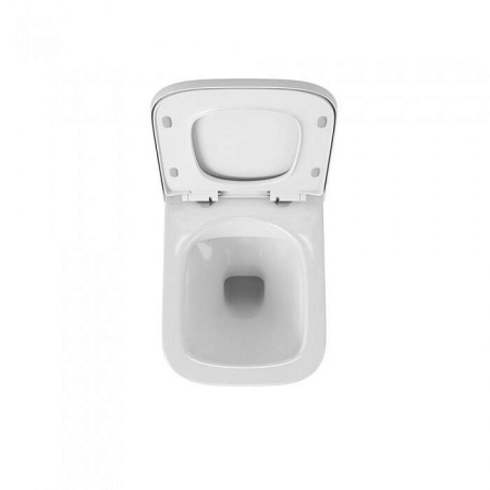 Унитаз подвесной безободковый OWL Vatter Ruta-H mini с сиденьем DP микролифт (Slim) OWLT190403S
