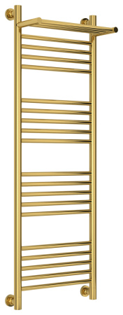 Полотенцесушитель Водяной Сунержа Богема с полкой + (120х40) Золото 03-0223-1240