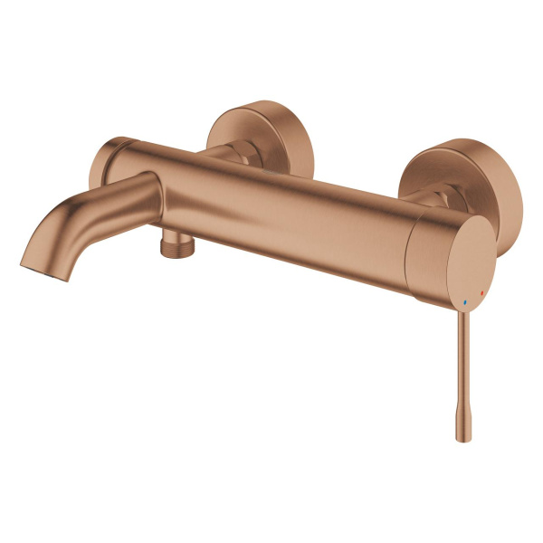Смеситель для ванны однорычажный Grohe Essence 25250 DL1 (25250DL1) тёплый закат матовый