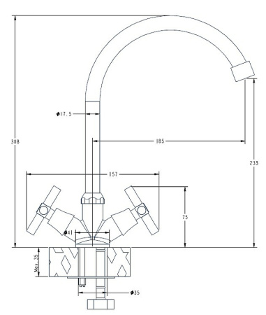 Смеситель для кухни ESKO ZURICH ZH 519