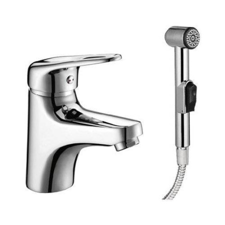 Смеситель для раковины с гигиеническим душем Lemark Luna (LM4116C)