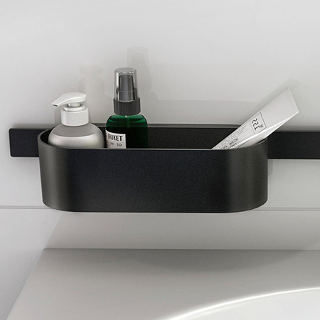 Корзина для хранения Hansgrohe WallStoris 27912670 черный матовый