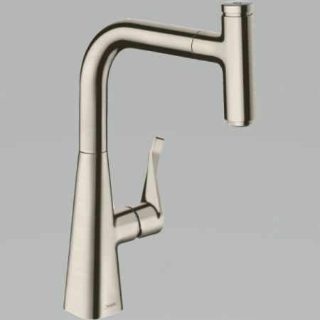 Смеситель для кухонной мойки hansgrohe Metris Select M71 73802800