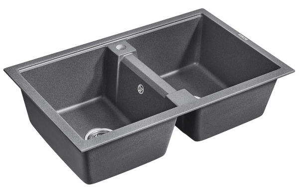Кухонная мойка Paulmark  Tandem   PM238150-DG графит