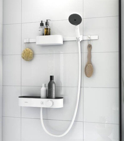 Крючок Hansgrohe WallStoris 27914700 белый матовый