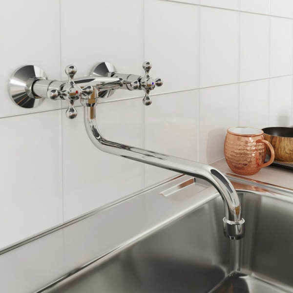 Смеситель для кухни Milardo Duplex (DUPSB00M09)