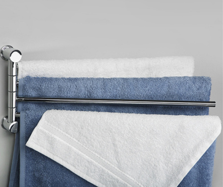 Держатель полотенец четверной WasserKRAFT K-1034WHITE