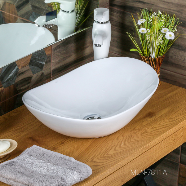 Раковина накладная (60х37) Melana 320354-805