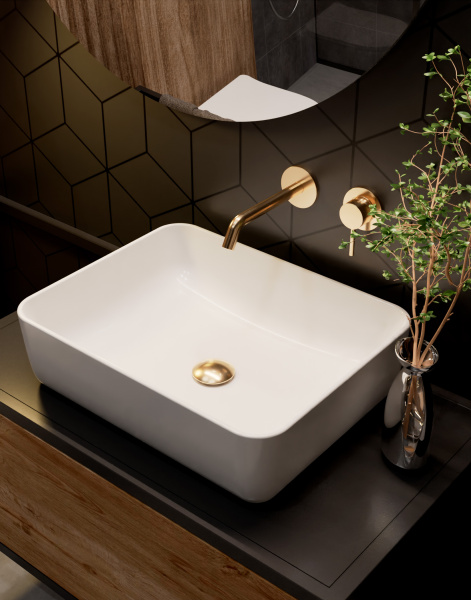 Смеситель для раковины AQUAme Siena AQM6215GG