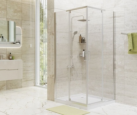 Душевой уголок квадрат 900*900*1850 WasserKRAFT Leine 35P03