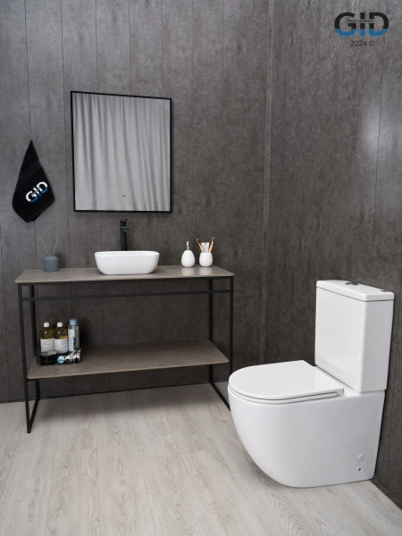 Раковина накладная (36х25) Gid N1334