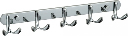 Планка с крючками 5 крючков Savol S-002255 в упаковке 2 шт