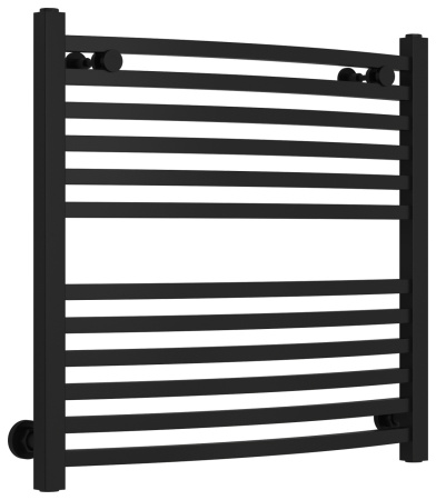Полотенцесушитель Водяной Сунержа Аркус (60х60) Матовый Черный 31-0251-6060