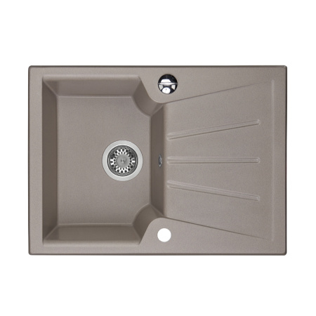 Кухонная мойка Aquaton Монца 1A716032MC250 серый шелк