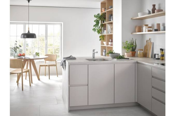 Смеситель для кухни Grohe Eurosmart 30463 DC0 (30463DC0) суперсталь