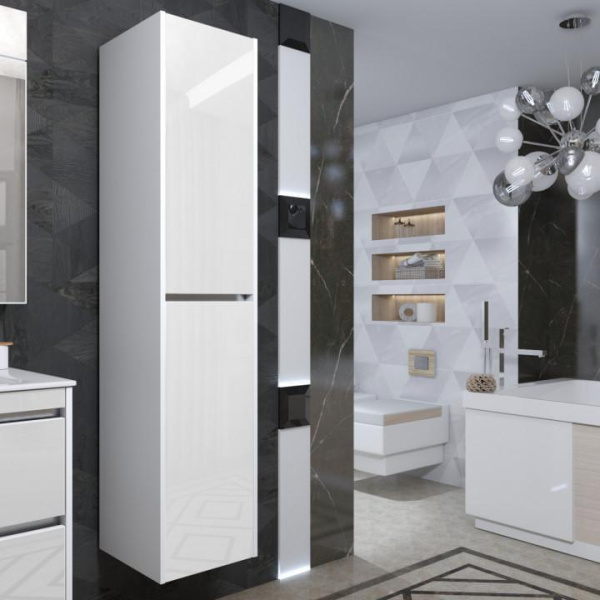 Пенал Opadiris Фреш, цвет белый/белый, 00-00007082