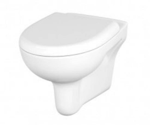 Унитаз подвесной, безободной Cersanit Nature MZ-NATURE-COn-DL