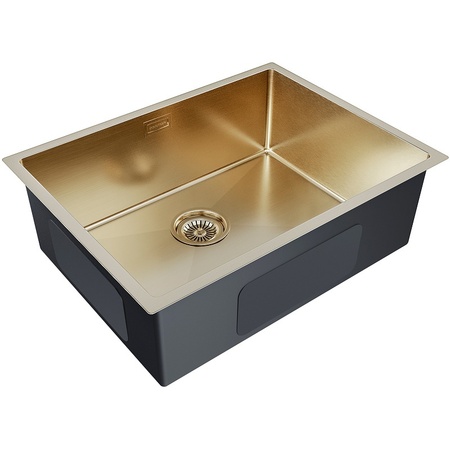 Кухонная мойка Paulmark  Next-58  PM215844-BGбрашированное золото