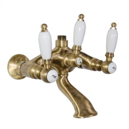 Смеситель для ванны и душа Gattoni Vivaldi Lever 1300613VObr