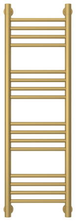 Полотенцесушитель Водяной Прямая Сунержа Богема + (100х30) Матовое Золото 032-0220-1030