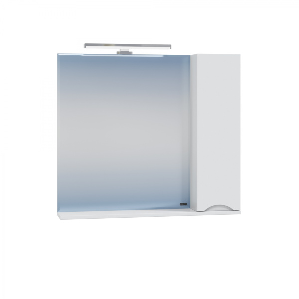 Зеркальный шкаф (80х72)  Санта Сатурн 80 700275