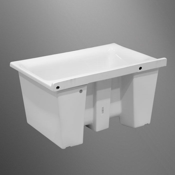 Комплект для постирочной с сифоном Kerasan Aquadom 9164k3*0 белый матовый, без отверстия под смеситель 