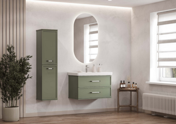 Тумба под раковину Aquaton Нео-Классика 85 1A286301NC5E0 кипарис (без раковины)