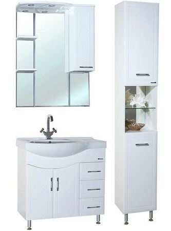 Тумба под раковину Bellezza Коралл 85 4632014141019