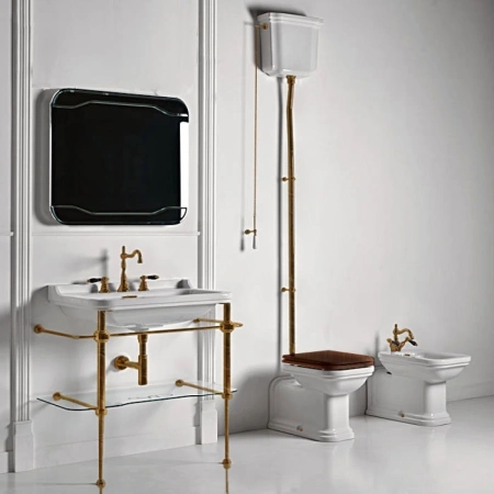 Чаша напольного унитаза Kerasan Waldorf 411601 без сиденья