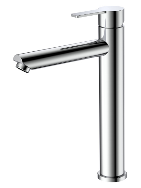 Смеситель для накладной раковины однорычажный высокий Agger Easy A3112100 хром глянцевый