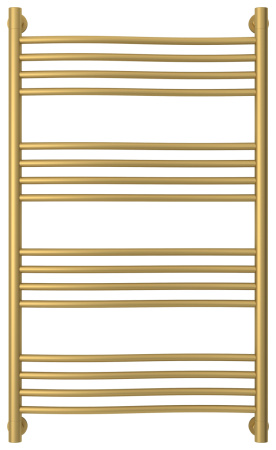 Полотенцесушитель Водяной Сунержа Флюид + (100х60) Матовое Золото 032-0222-1060