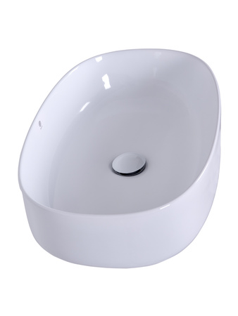 Раковина накладная (54х35) Orange  B07-540W белый глянец