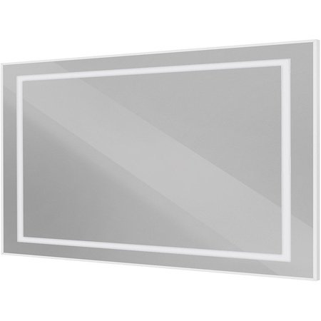 Зеркало (140х80) BelBagno Kraft  SPC-KRAFT-1400-800-SENS-AL с подсветкой