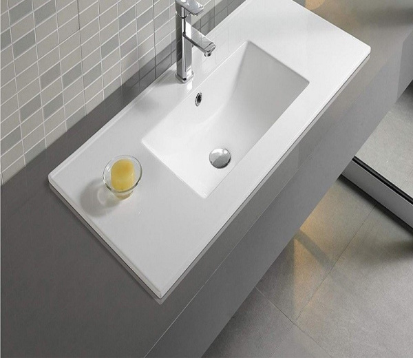 Раковина встраиваемая сверху (101,5х46,5) Gid 9010e