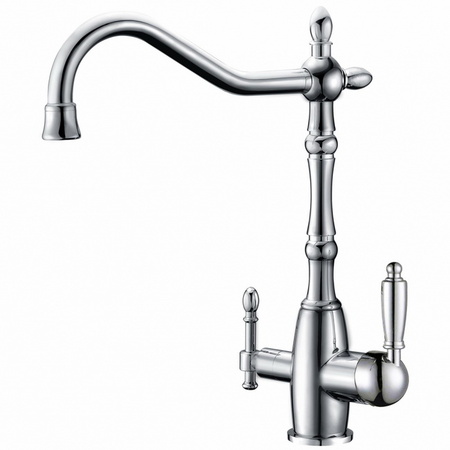 Смеситель для кухни с подключением к фильтру Zorg ZR 312 YF-50 хром 