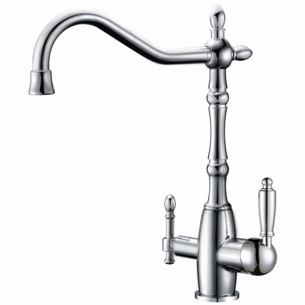 Смеситель для кухни с подключением к фильтру Zorg ZR 312 YF-50 хром 