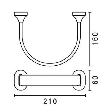 Полотенцедержатель Art&Max AM-E-4080