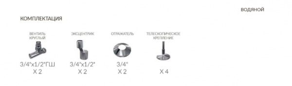 Полотенцесушитель водяной Terminus ЕВРОПА 32/18 П20 Полотенцесушитель водяной Terminus ЕВРОПА 32/18 П20