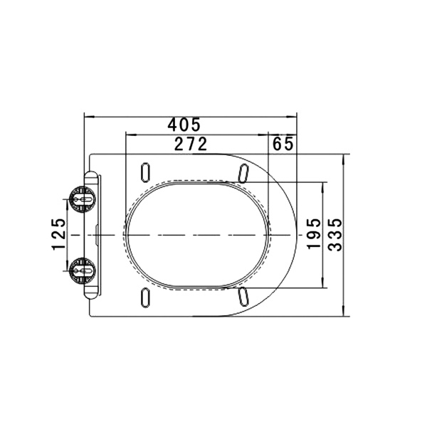 Сиденье для унитаза Grossman GR-4443S тонкое,белый,