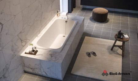 Чугунная ванна Goldman Comfort (170x70) CF17070