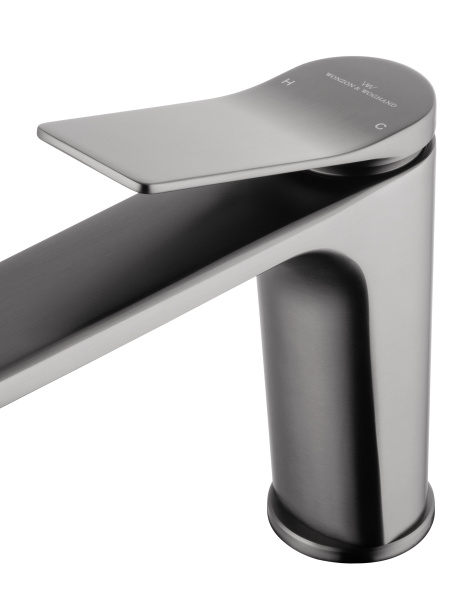 Смеситель для раковины WONZON & WOGHAND, темный графит WW-XH-012-BGG