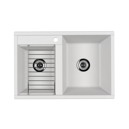 Кухонная мойка Aquaton Делия 78 DBL 1A723132DE240 жемчуг