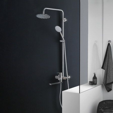 Душевая система с изливом Melana Stello  610307