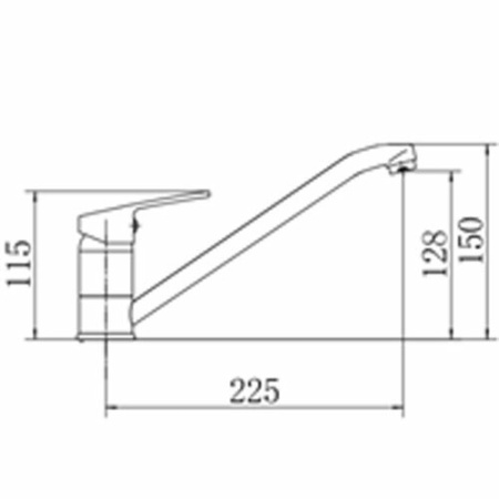 Смеситель для кухни FASHUN A4816