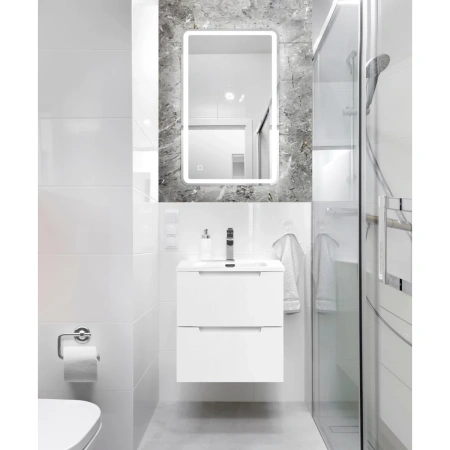 Тумба под раковину BelBagno Etna 50 ETNA-500-2C-SO-BO Bianco Opaco 