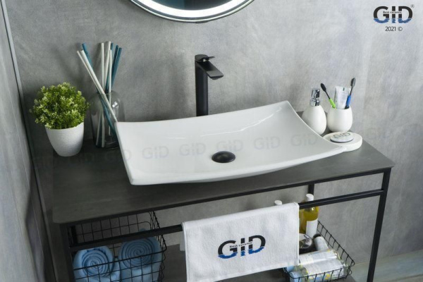 Раковина накладная (60х39) Gid N9177