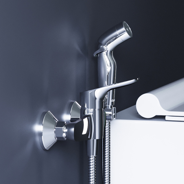 Гигиенический душ со смесителем Damixa Jupiter 778000000 Гигиенический душ со смесителем Damixa Jupiter 778000000