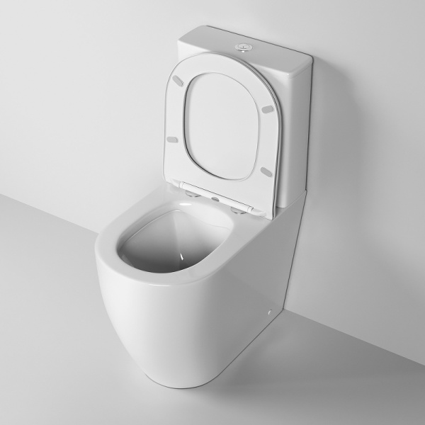 Унитаз напольный безободковый Grossman Style GR-4473S с сиденьем микролифт